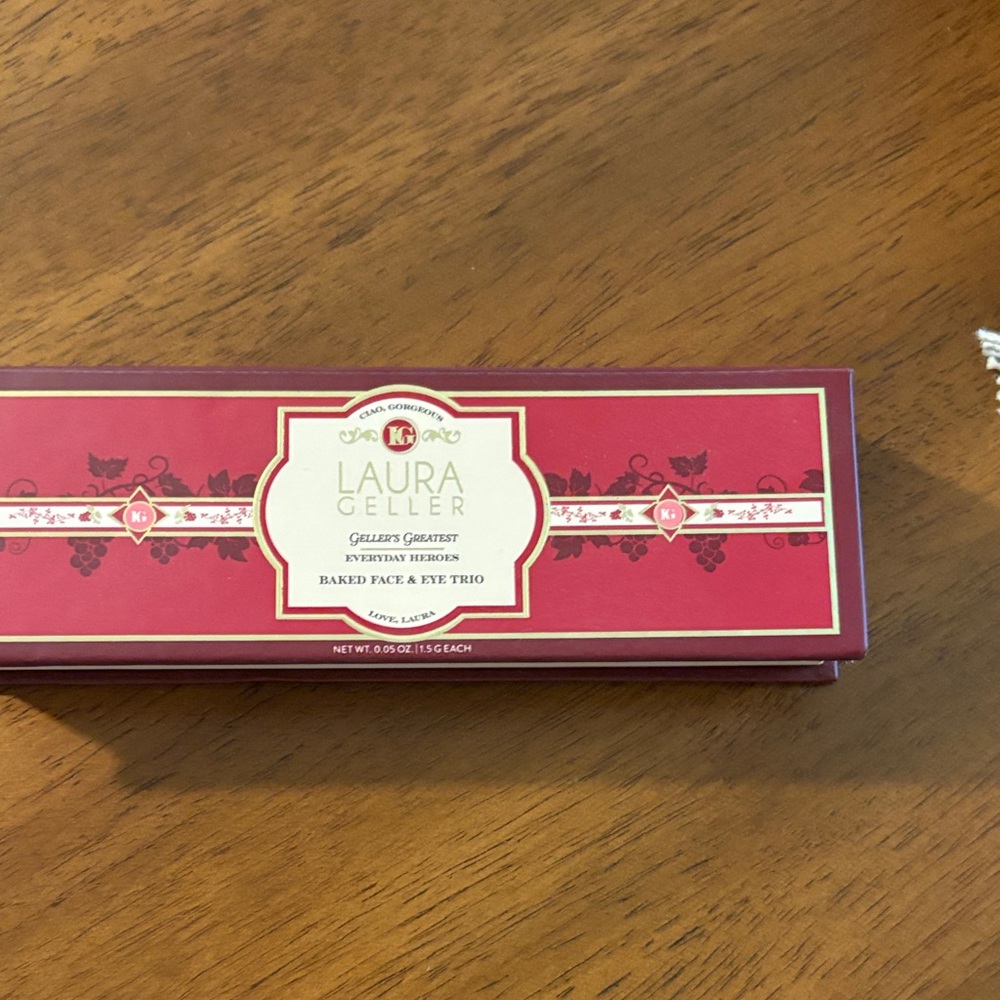Laura Geller Baked Face & Eye Trio - Red and Gold